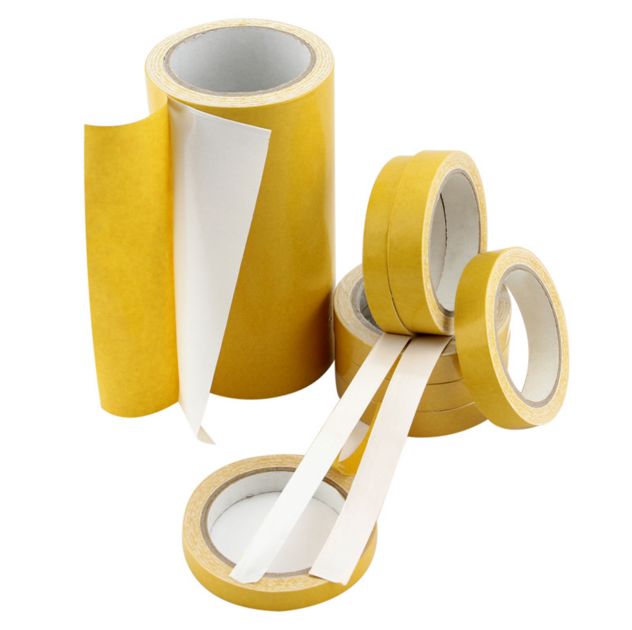 TAPE CLOTH DOUBLE SIDED 12MM X 25M ORANGE 700 SERIES 